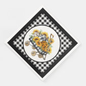 Country Wagon Serviette (Ecke)