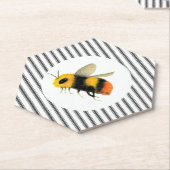 Country Watercolor Bee Untersetzer (angewinkelt)