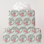 Country Wath Christmas Poinsettia Name hinzufügen Geschenkpapier<br><div class="desc">Country Wath Christmas Poinsettia Hinzufügen Name Wrapping Papier</div>