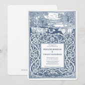 Country Wedding Cow Ranch Landschaft Einladung (Vorne/Hinten)