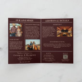 Country Wedding Magazine Cover Einladung (Innenseite)