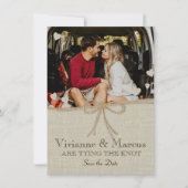 Country Wedding Save the Date (Vorderseite)