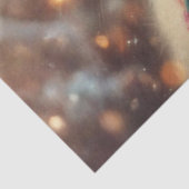 Country Weihnachtsmäuse in Strick Hat entfallen Seidenpapier (Ausschnitt)