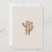 Country Western Boots Einladung Hochzeiten (Rückseite)