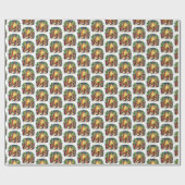 Country Western Christmas boots Geschenkpapier (Flach)