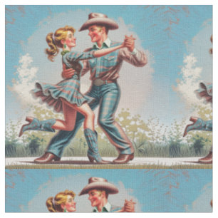 Country Western Coupé Stoff
