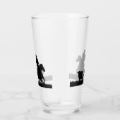 Country Western Cowboy Bier oder Wasser Glas (Rechts)