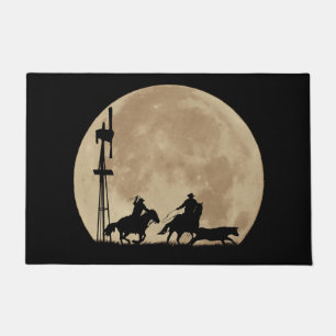 Country Western Cowboy Fußmatte