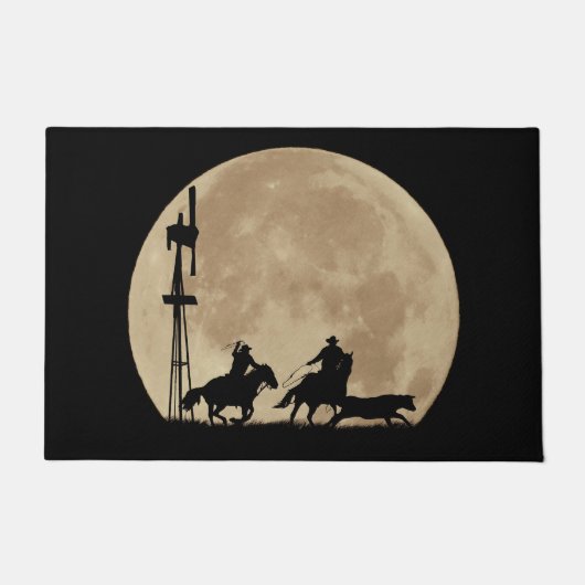 Country Western Cowboy Fußmatte (Vorderseite)