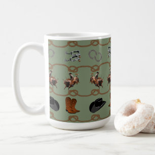 Country Western Cowboy  Kaffeetasse