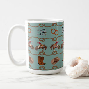 Country Western Cowboy  Kaffeetasse