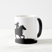 Country Western Cowboy Roping Kaffee Tasse (VorderseiteRechts)