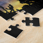 Country Western Cowboy Roping Steer Puzzle (Seite)