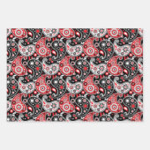 Country Western Cowboy Weihnachten Bandana Paisley Geschenkpapier Set (Vorderseite 2)