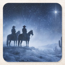 Country Western Cowboys Südwestliches Weihnachten