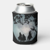 Country Western Cowboys und Vollmond Roping Dosenkühler (Kanne Rückseite)