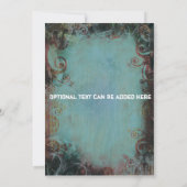 Country Western Cowgirl Sweet 16 Einladung (Rückseite)