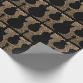 Country Western Gitarre Cowboy Imitate Toolkit Led Geschenkpapier (Ecke)