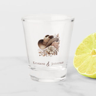 Country Western Hochzeitsgeld/Schuss-Tanz- Schnapsglas