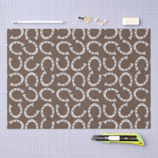 Country Western Horse Schuhpapier Seidenpapier (Handwerk)