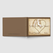 Country Western Horse Wedding oder Shower Gästebuc Gästebuch (Voll)