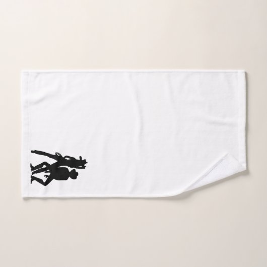 Country Western Line Tanz Gone Bad Badhandtuch Set (Handtuch)