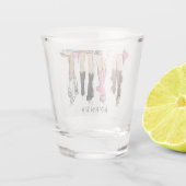 Country Western Mode Custom Cowboy Boots Schnapsglas (Rückseite)