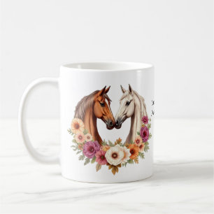 Country Western Pferde Kaffeetasse