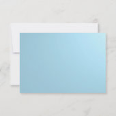 Country Western - Reaktion auf Märchen RSVP Karte (Rückseite)