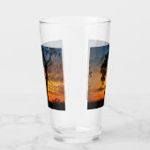 Country Western Roping Cowboy Glas (Rechts)