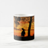 Country Western Roping Cowboy Kaffeetasse (Mittel)