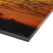 Country Western Roping Cowboy Schneidebrett (Ecke)