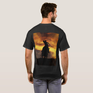 Country Western Roping Cowboy und Pferdeschwang T-Shirt