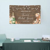 Country Western Stiefel und Bubbly Large Banner (Messeveranstaltung)