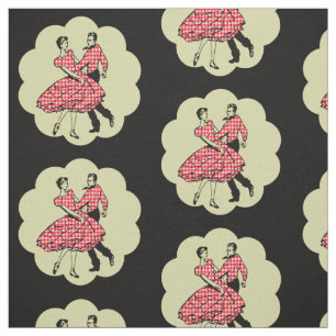 Country Western Tanz Couple Square Tanz JEDES COLO Stoff