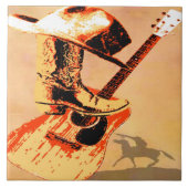 Country Western Tile Fliese (Vorderseite)