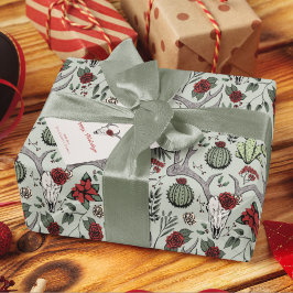 Country Western Weihnachten Geschenkpapier