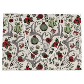 Country Western Weihnachten Große Geschenktüte (Rückseite)