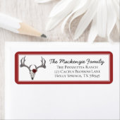 Country Western Weihnachtsmann-Rentierfisch (Insitu)