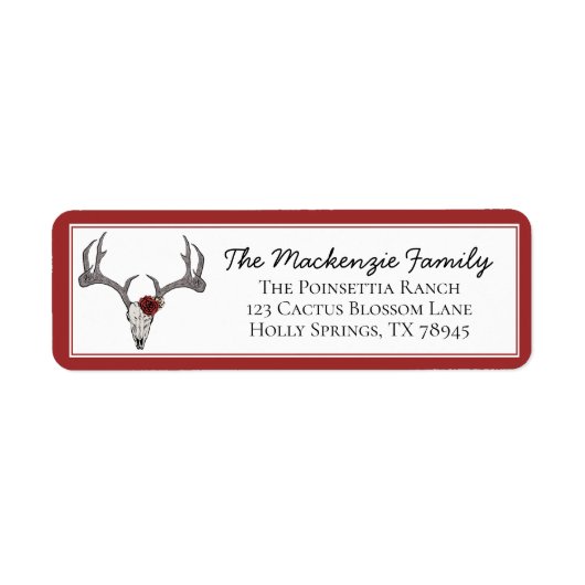 Country Western Weihnachtsmann-Rentierfisch (Vorne)