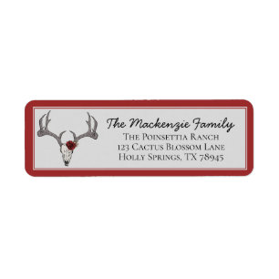 Country Western Weihnachtsmann-Rentierfisch