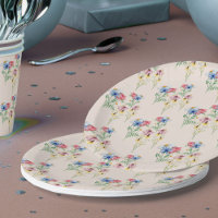 Country Wildblume Poppy Daisy Coneflower Muster