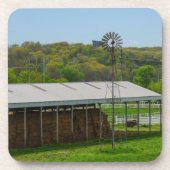 Country Windmühle Getränkeuntersetzer (Vorderseite)