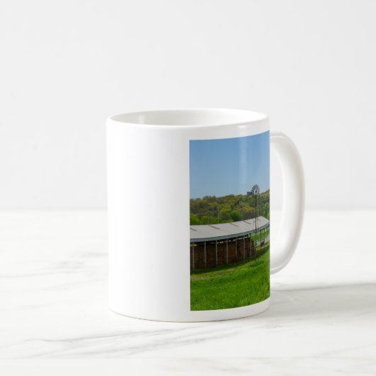 Country Windmühle Kaffeetasse (VorderseiteRechts)