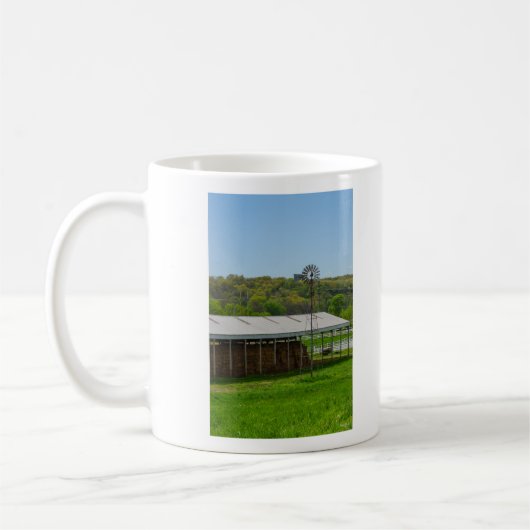 Country Windmühle Kaffeetasse (Links)
