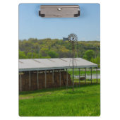 Country Windmühle Klemmbrett (Vorderseite)