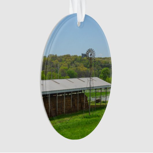 Country Windmühle Ornament (Vorderseite)