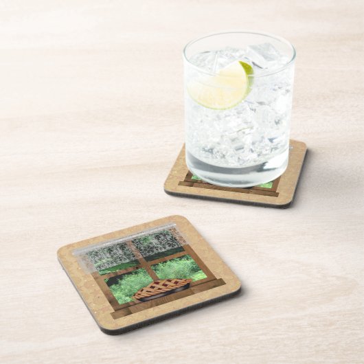 Country Window Cork Untersetzer (Rechte Seite)