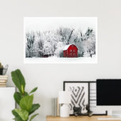 Country Winter, Poster (Heimbüro)