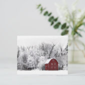 Country Winter, Postkarte (Stehend Vorderseite)
